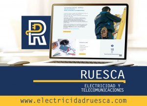 Nueva web de Ruesca Electricidad y Telecomunicaciones: www.electricidadruesca.com